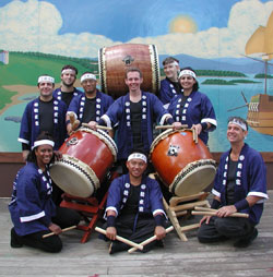 Japanese Taiko drumming